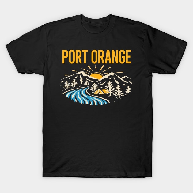 Nature Landscape Port Orange T-Shirt by rosenbaumquinton52